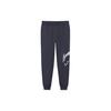 Li Ning Sports Fashion Collection Knitted Sweatpants Men's Ebony Black AKLSG51-2