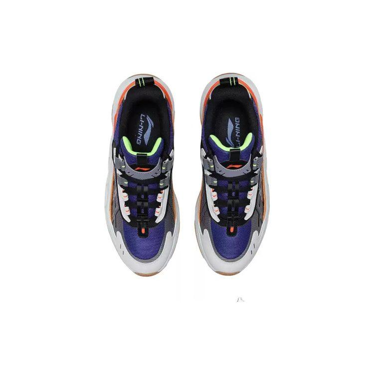Li Ning Nebula Cushioning Slip Resistant Abrasion Resistant Cushioning Slip Resistant Abrasion Resistant Low top AGCR005-1