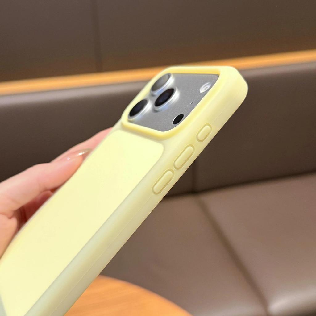 Eisklare Jelly-Hülle für Apple 17 Pro Max, Mattes Flüssigsilikon-Hautgefühl-Hülle für iPhone 16 Pro Max