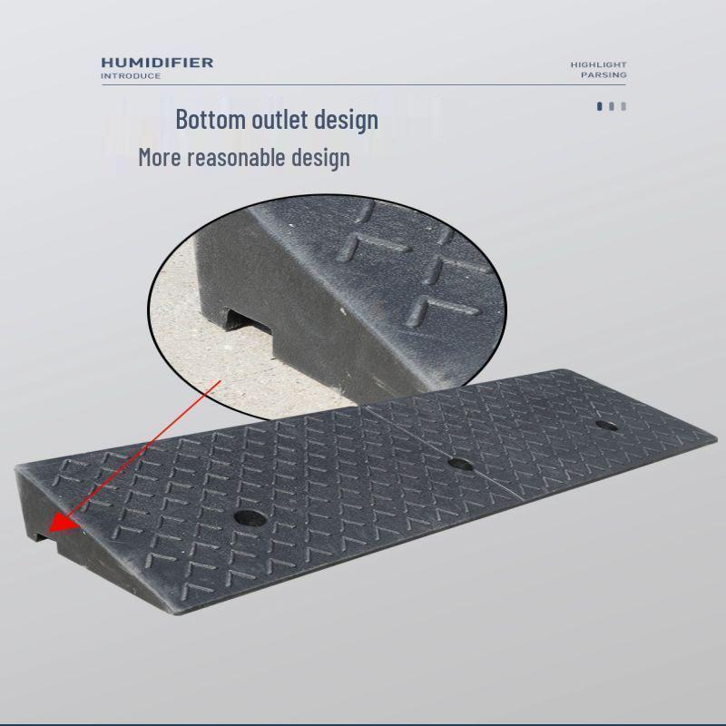 Rubber Curb Ramp Pad for Cars and Home