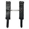 Nylon Color Wrist Cuffs Soft Plush Lining Adjustable Metal Buckle For Couples Bedroom Play