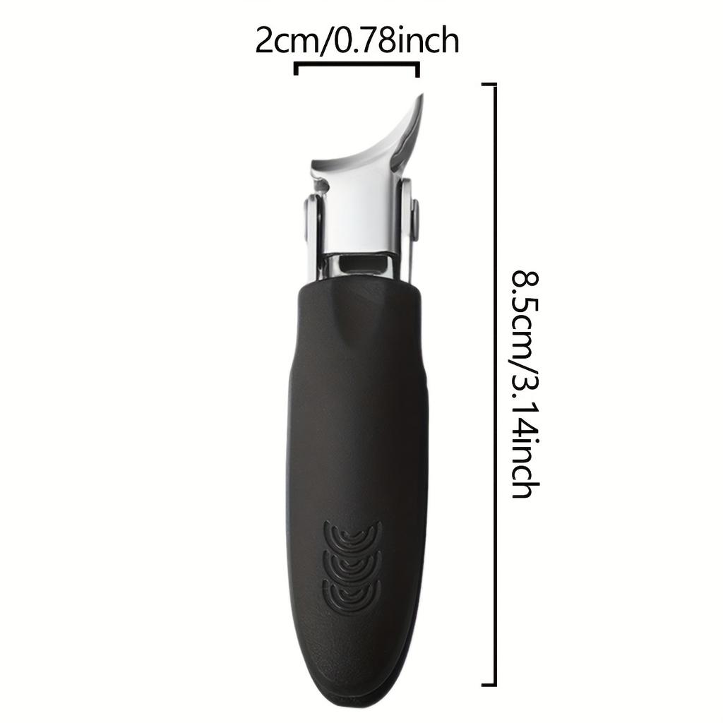 Xiaomi Slanted Wide Mouth Anti-Splash Nail Clippers Nail Tool with Tilted Tip, Exfoliating Nail Clippers for Ingrown Toenails and Nails