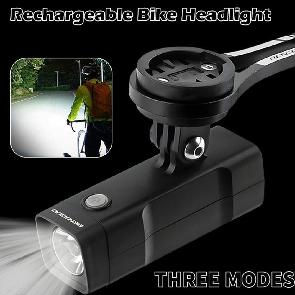 

LED Bicycle Lamp USB Flashlight Portable Bike Headlight for Outdoor Riding