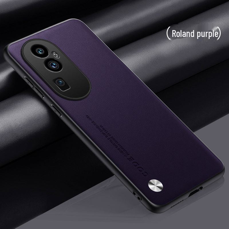 Premium Leather Kevlar Phone Case for Oppo Reno10 - Anti-Fall Protection for Reno9pro & Reno8