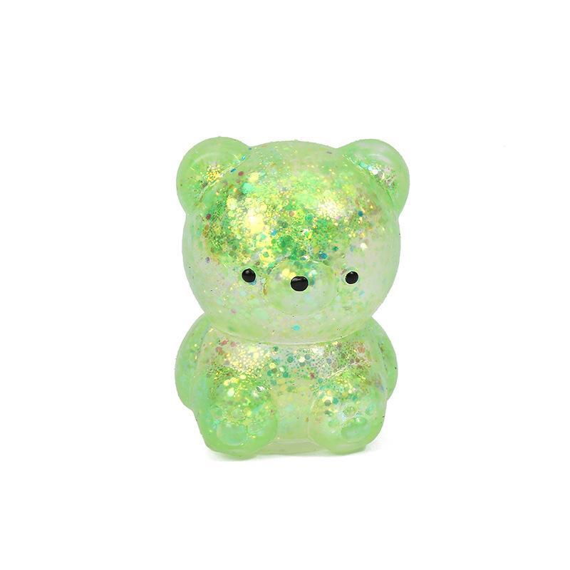 1Pcs Mixed Colors Maltose Candy Bear Ball Slow Rise Slow Rebound Stress Relief Soft Fluffy Kawaii Gift