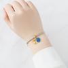 Kupfer Exquisite Sternform und Mond Anhänger Kompatibel Mit Feinen Authentischen Armbändern Charm Perlen Halsketten DIY Schmuck Geschenk Zubehör