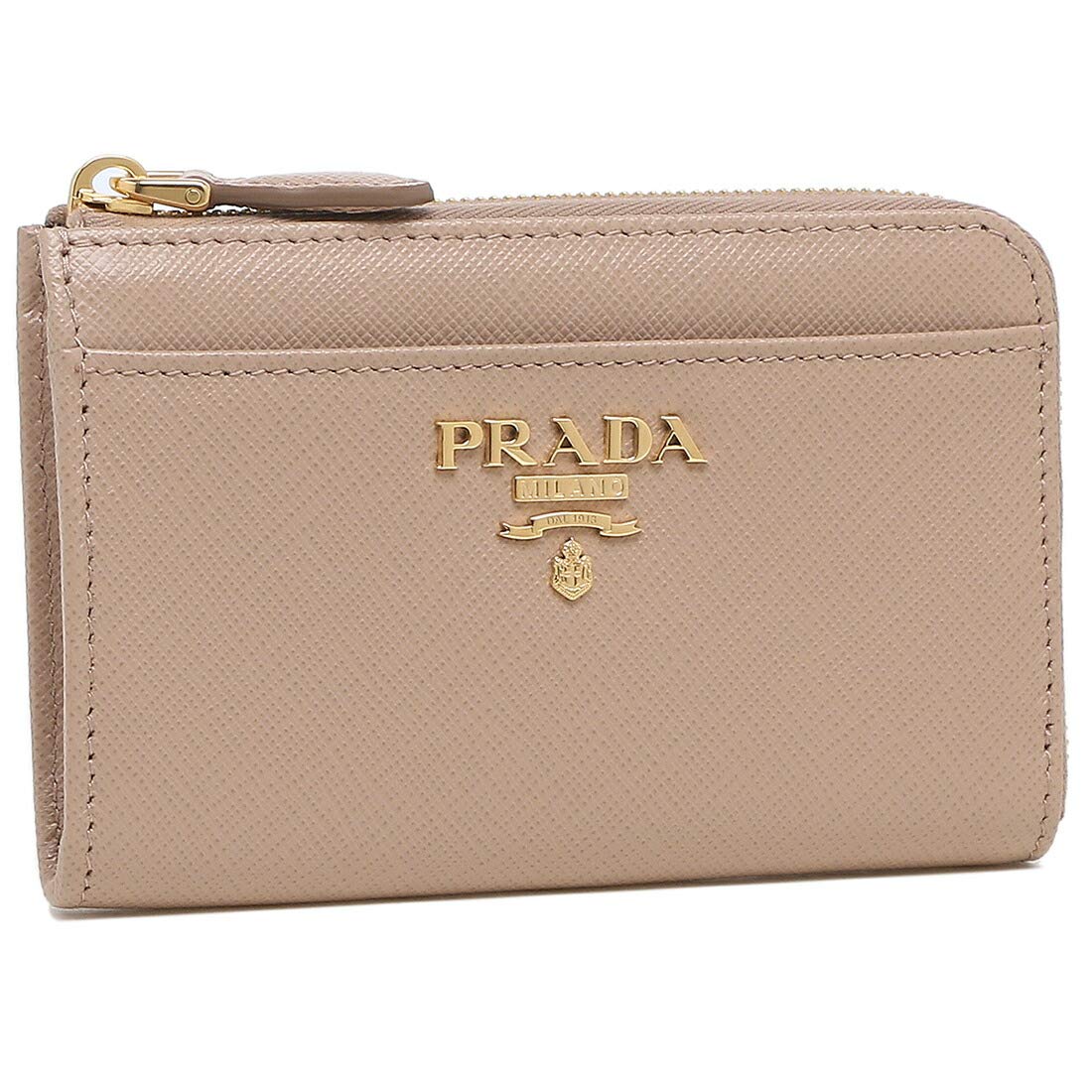 

Ключниця Coin Case Saffiano Key Ring PRADA 1PP122 QWA SAFFIANO Plain CIPRIA Beige [Prada] Жіночі (5) (F0236) [Елемент]