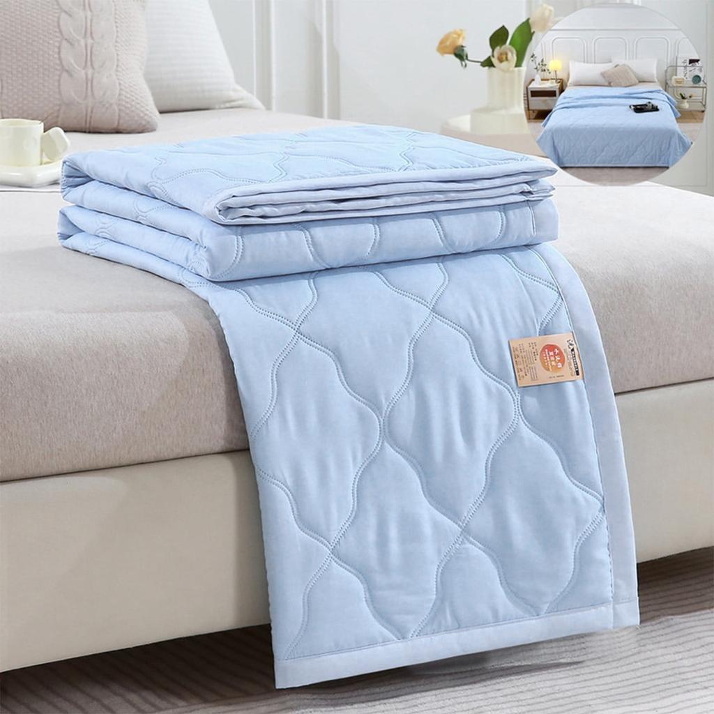 Conditioner Cool Quilt - A Must-Have Cool Quilt For Bedroom During Summer Travel - Heat Dissipating Quilt - Skin-Friendly Washed Cotton