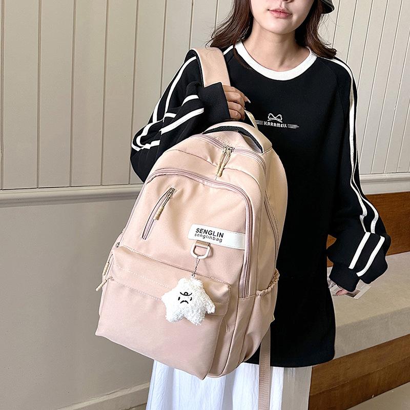 Schoolbag schoolbag boys junior high school large capacity high value male high school student college student 1011 new backpack middle school student
