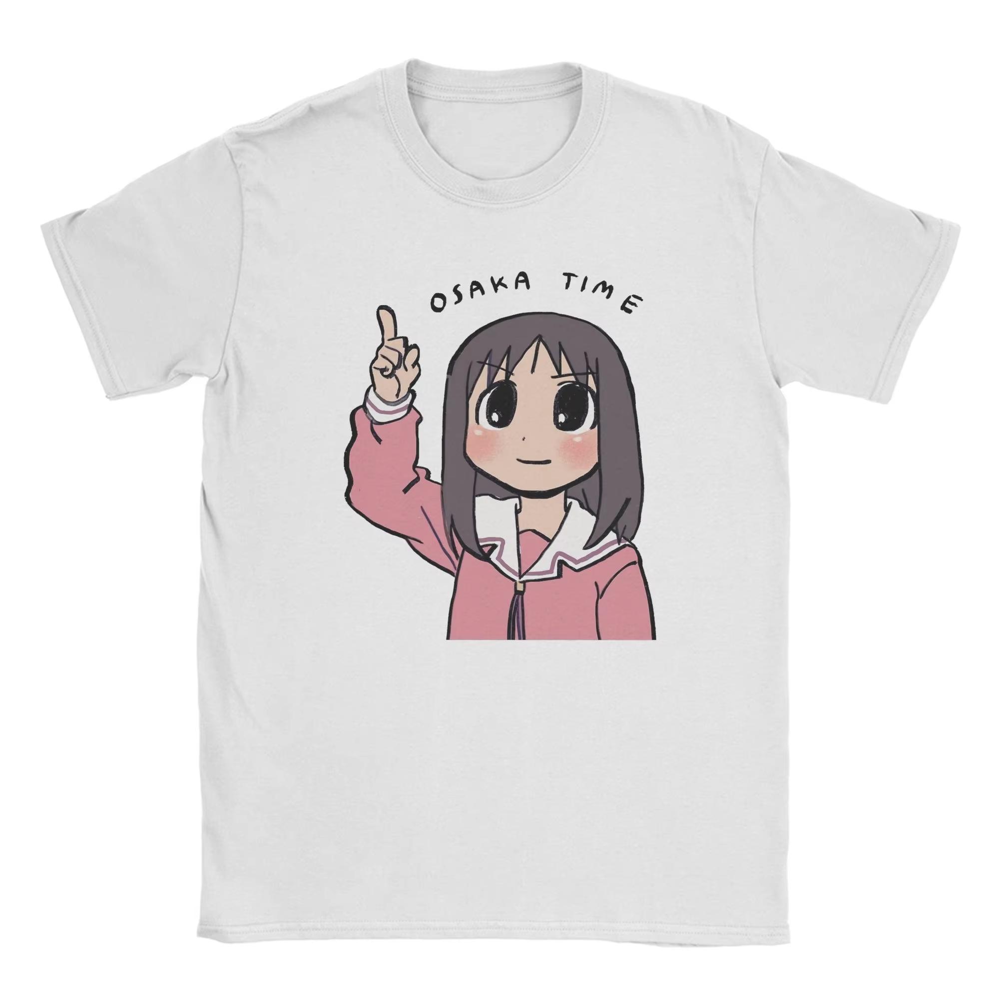 

Osaka Autistic Fgsfds Funny Kawaii Ayumu T-Shirts Unisex Anime Azumanga Daioh Cotton Tees Crewneck Short Sleeve T Shirt Clothing S