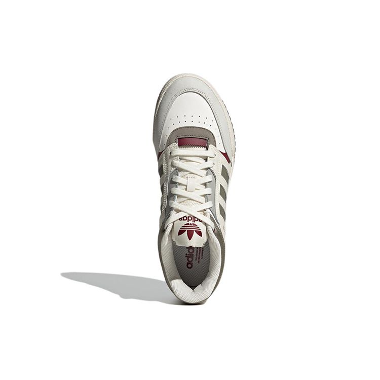 Adidas Originals Drop Step Low Leather Suede Retro Non-Slip Durable Lightweight Low-Top Skate Shoes Unisex sneaker White Green GW9734
