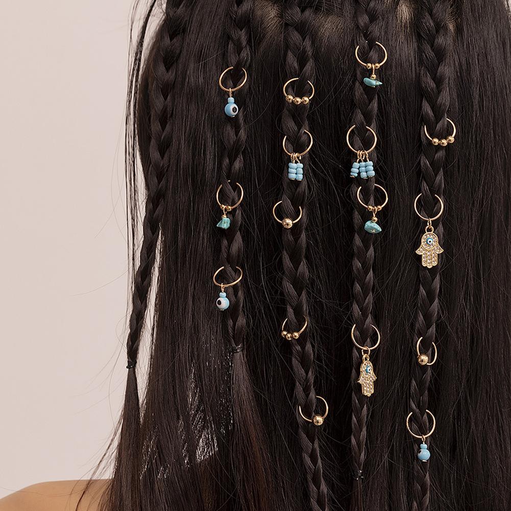 

Кольца для дредов Регулируемые манжеты Зажим Клипса Косы Грязные косы Бусина Заколка для волос аксессуары для волос Головной убор для женщин Девушек