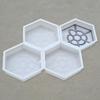 Hexagonal Colorful Brick Mold for Non-Slip Courtyard Tiles and Slope Protection