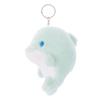 Kawaii Dolphin Plush Toy Cartoon Stuffed Animal Keychain Lovely Plush Doll Key Holder Backpack Pendant For Kid Gifts