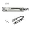 304 Stainless Steel Anti-Theft Door Chain Lock Home Security Guard Bolts Latch for Inside Door