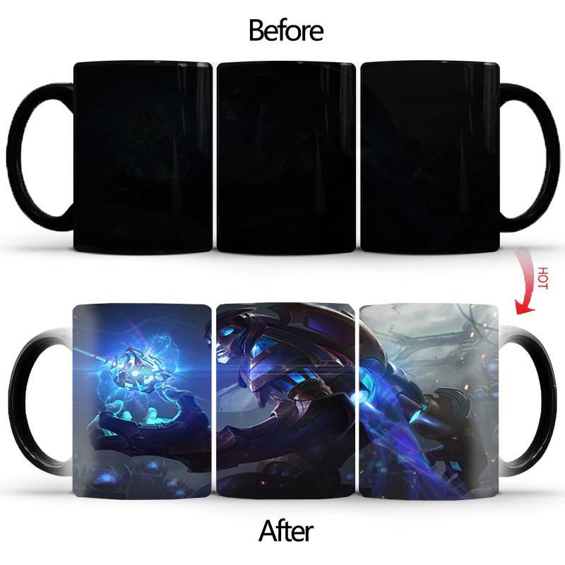 Newest design Sexy half naked woman Magic Mug BSKT-141 heat Color changing tea cup coffee mugs gift Ceramic Drinkware