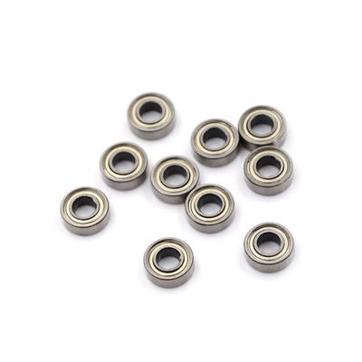 10 cuscinetti a sfera in acciaio al carbonio in miniatura 693Zz 3 * 8 * 4 mm piccoli doppi cuscinetti