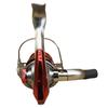 Riseway Basic Spin 3000 Spinning Reel with 4 Line - 110m, Red