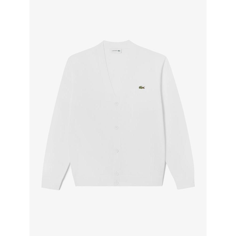 Lacoste Men S Lecture Pique Solid Cardigan Ah203e 54g 001 q2nAh203e 54g001