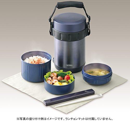 Thermos Stainless Steel Lunch Jar, 1.6 Cups, Navy, JBA-2001 NVY