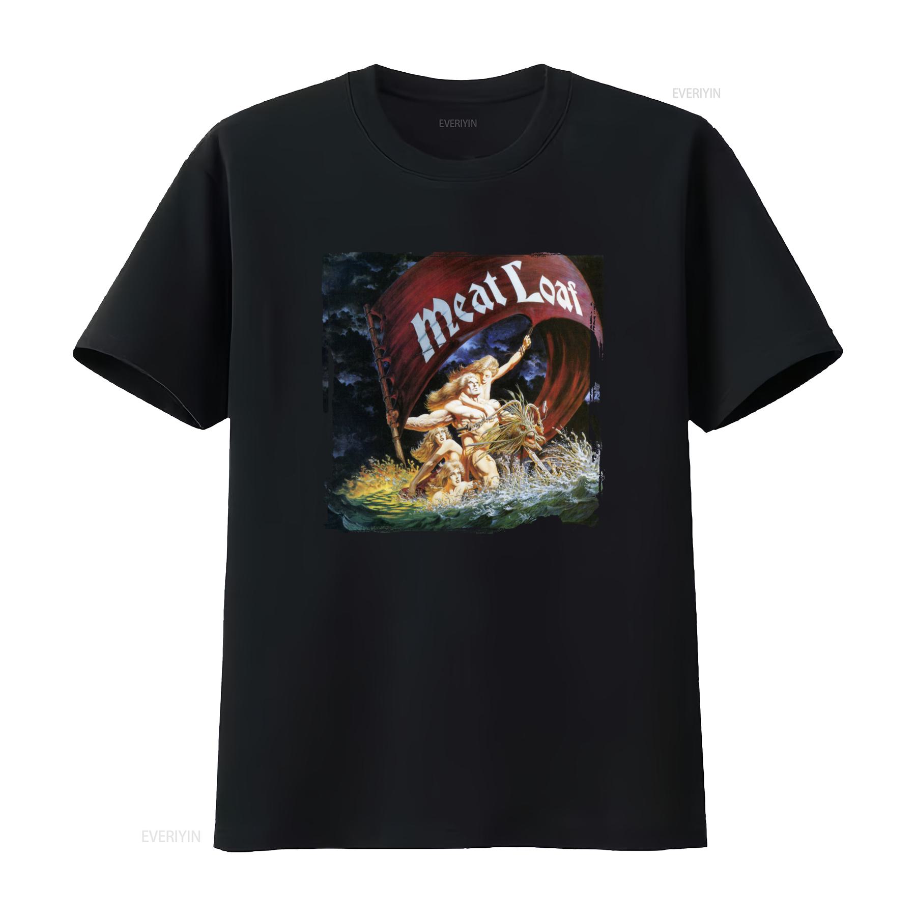 

Cotton T Shirt Meat Loaf Dead Ringer Album Art Print More Than You Deserve vintage Washed graphic streetwear 4XL