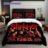 Slipknot Band Art Set Threepiece Set 1 Duvet Cover 2 Pillowcase Without Core Bedding Set Christmas Birthday Gift Soft And Comfortable