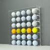 Vitrine transparente en acrylique à 6 niveaux pour balles de golf