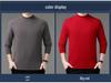 Herren Business Casual dicker Kaschmirpullover - Neuer Stil, Halbhoher Rundhalsausschnitt, 100% Reines Kaschmir, Hochwertige Basisschicht