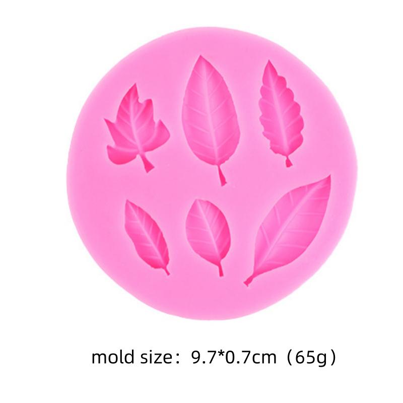 DIY Leaf Maple Leaf Silicone Mould Leaf Collection Flipping Silicone Mold Cake Decoration Moulds Resin Clay Accessories