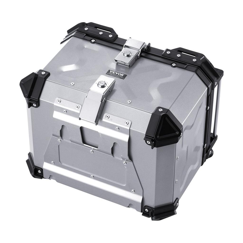 45L Motorcycle Top Case Universal Motorbike Tail Box with Leather Lining