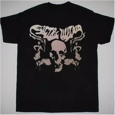 Electric Wizard Black Mass T-Shirt Kurzarm Baumwolle Schwarz Herren Unisex T-Shirt