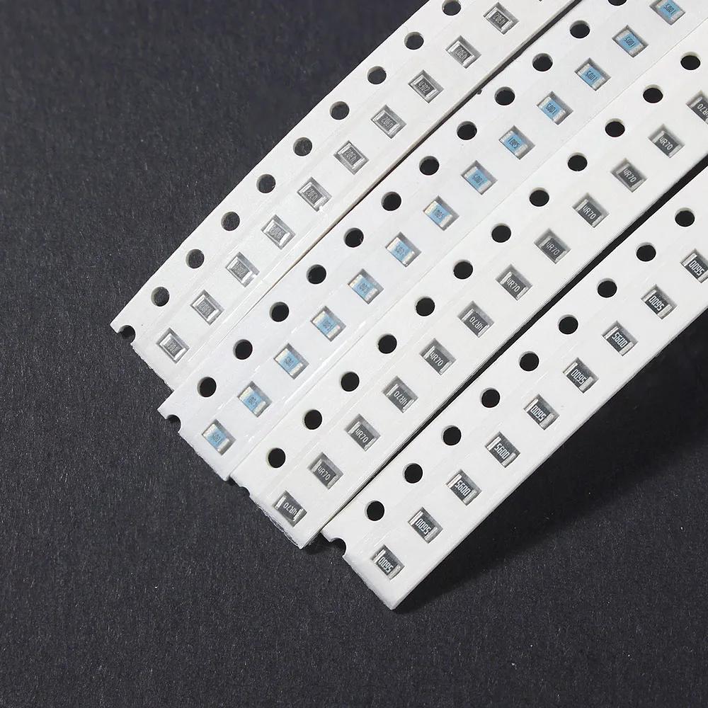 1500PCS Film Resistor 0603 0805 1206 SMD Resistors Assorted Kit 60 Values* 25pcs 0R~10M Resistance Accuracy 1%