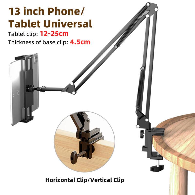 

HdoorLink Регулируемый держатель для телефона с гибкой ножкой для кровати, складная подставка для планшета с вращением на 360°, портативный многоугольный держатель для ленивых людей для стриминга for phone/tablet