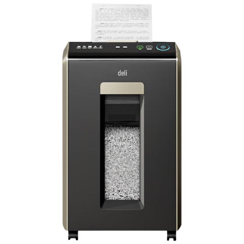 Deli Commercial & Office Paper Shredder CN plug (adapter included)