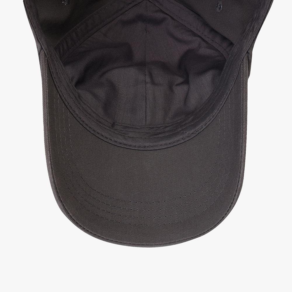 diadora Basic Cotton Twill Ball Cap Charcoal Grey