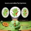 Children's Cartoon Dinosaur Projection Watch Fan