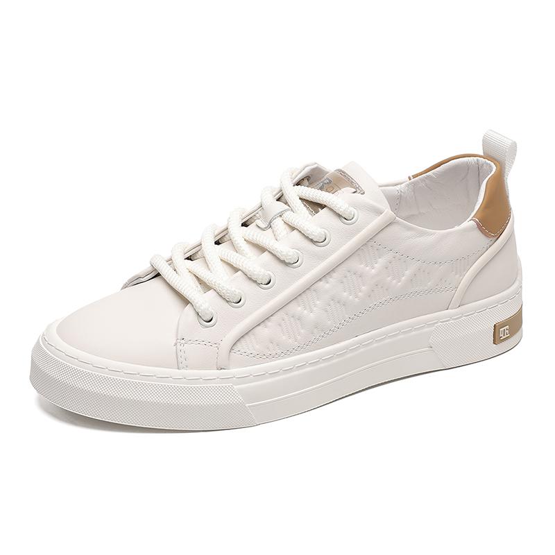 

Fashion Genuine leather men s board shoes High quality and white versatile styles Leisure Outdoor Sports Daily Youth Adult Office Shoes 38 белый