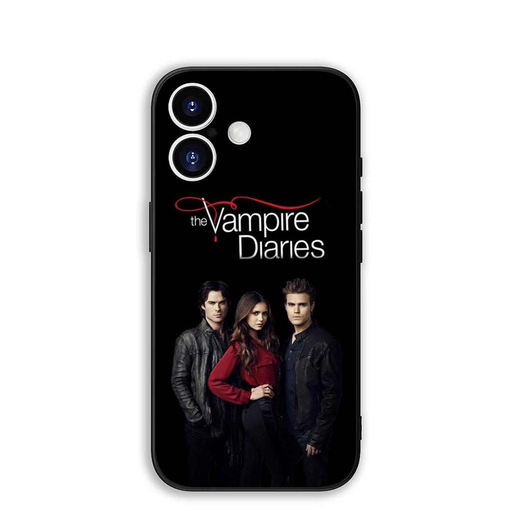 Cover for Apple iPhone 16 15 14 11 Pro Max 6 7 8 Plus + SE2 SE3 SE 2022 2020 8+ Phone Case the Poster Vampires TV Diaries