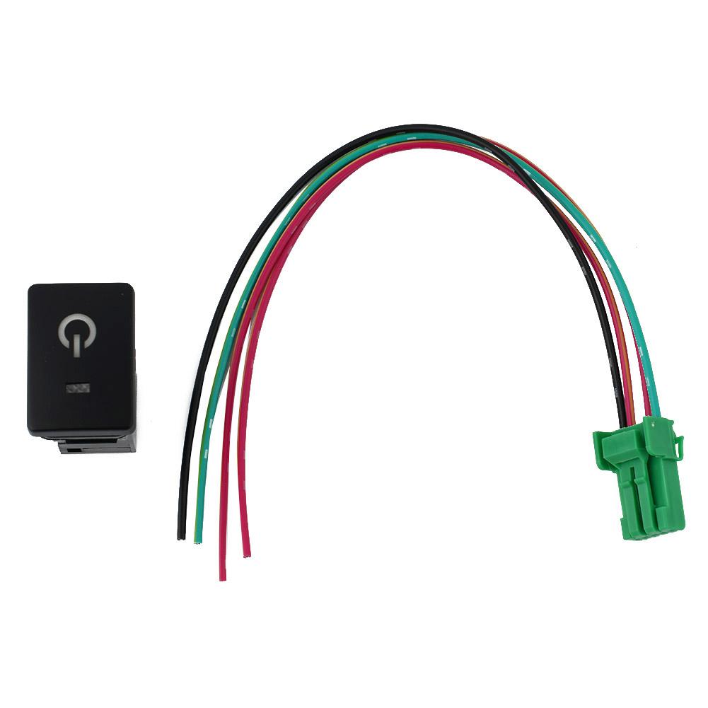 For Toyota LED Push Button Switch with Mount Hole Dimension of 086 x 129 in