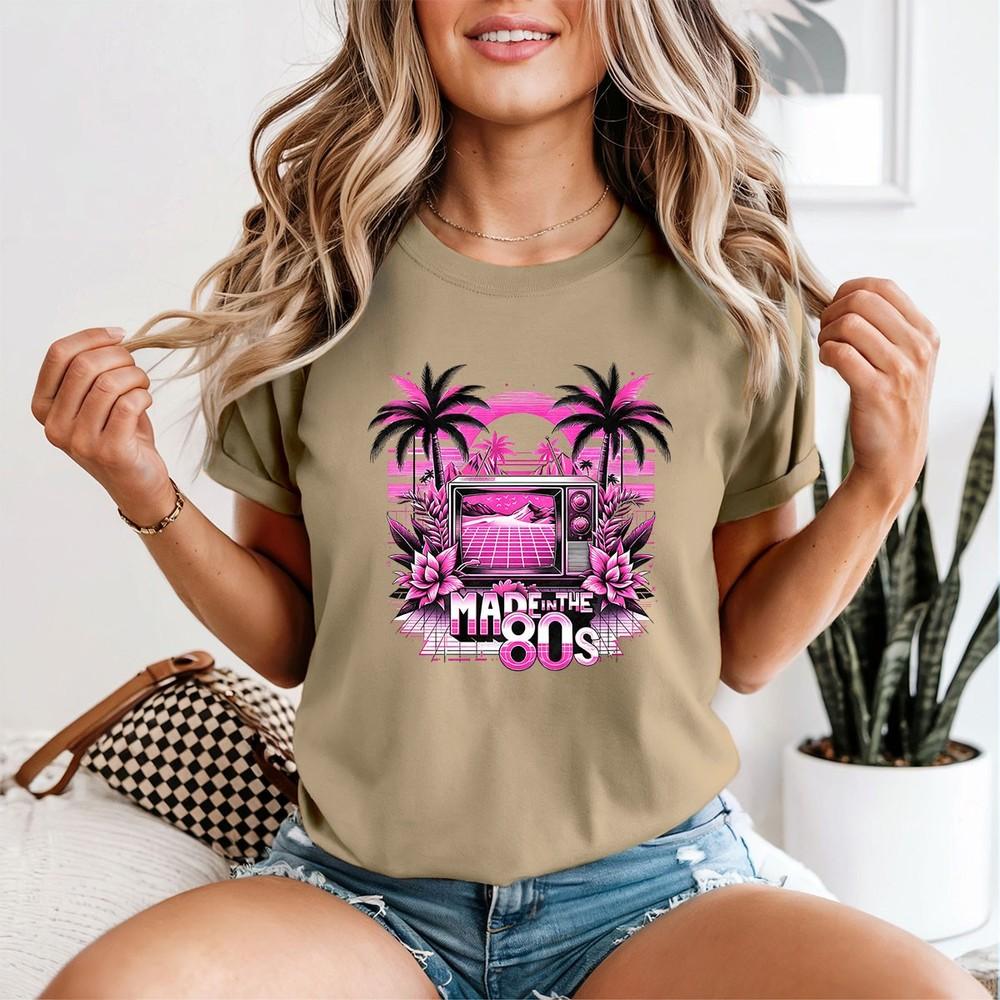 Made In The 80s 1980s Culture Unisexs TShirt Retro Style