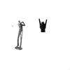 Golfing Hand Gesture Resin Figurine Modern Golfer Sculpture Creative Finger Statue for Golf Lover