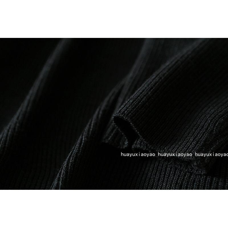 Easiest for Match Item Export Export Minimalist Loose and Lazy Style off-Neck Batwing Long Sleeve Pullover Knitwear Female