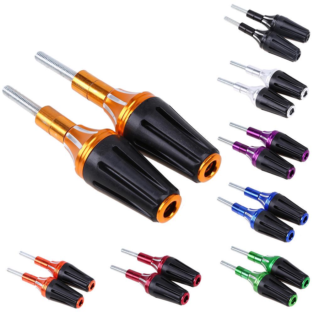 Buy 8mm Universal Motorcycle Frame Sliders Aluminum Anti Crash Cap