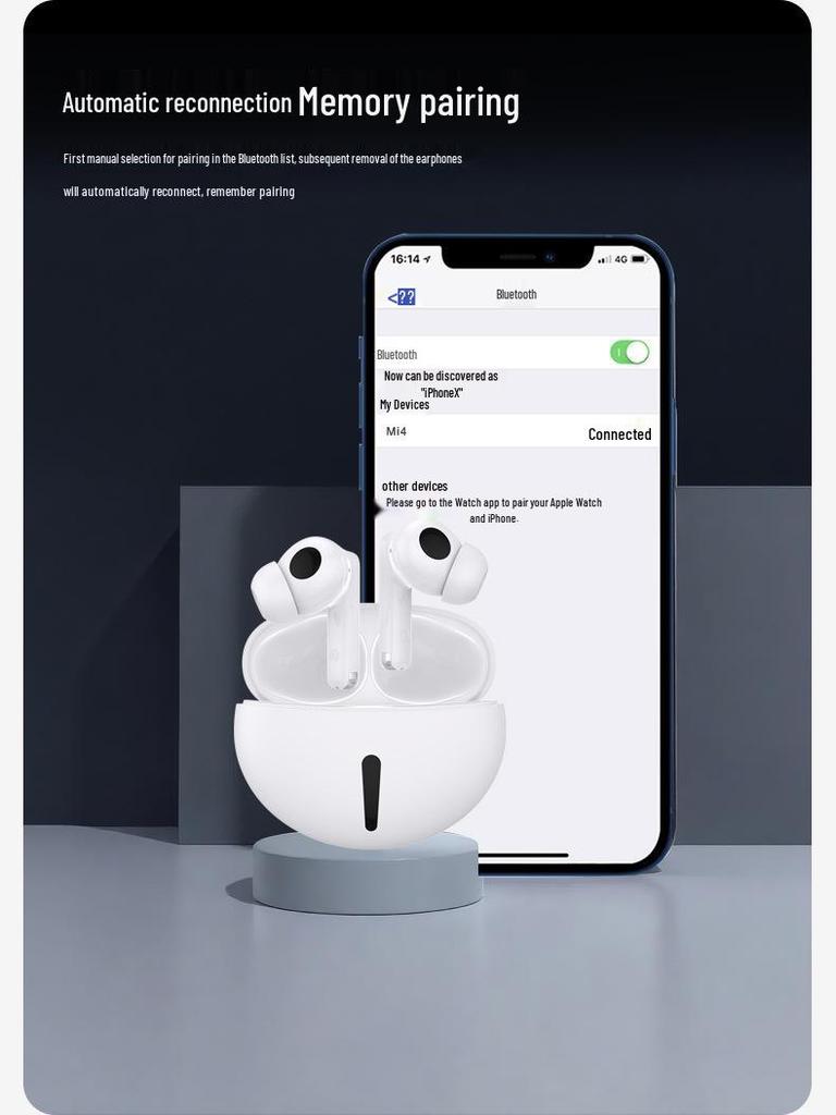 2025 TWS In-Ear Bluetooth Headphones with ANC, Long Battery Life, Dynamic Drivers & Heavy Bass