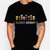 CELEBRATE DIVERSITY Beer Man Shirt Funny Brother Summer Men's T-shirts Beer Lover Unisex Tshirts Oversized Tee Shirt Camiseta