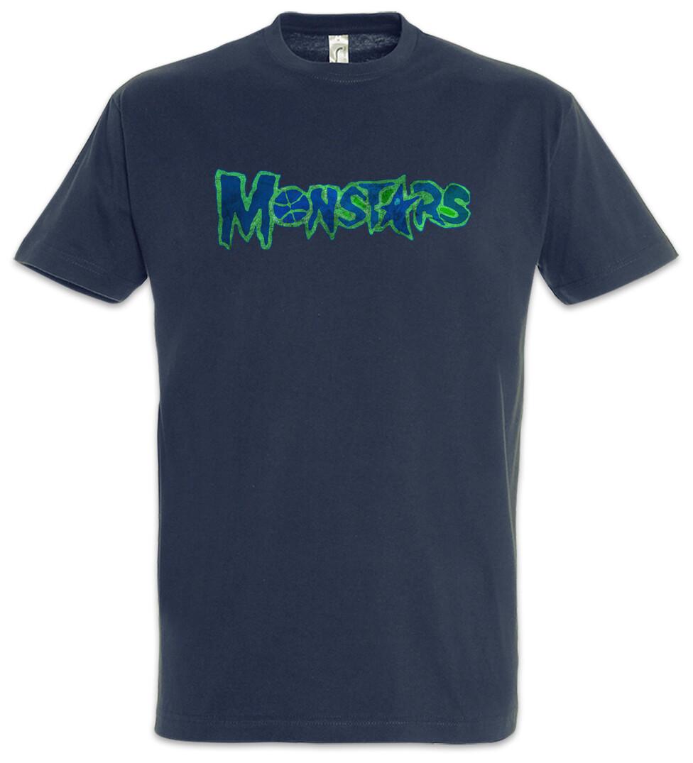 Monstars T-Shirt Space Sign Symbol Team Logo Jam Fun Basketball- S