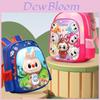 Large Capacity Cartoon Kids Backpack For Boys And Girls With Fun Design And Durable Nylon Material