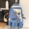 Schoolbags College Students Girls High School Students Burgundy Men Backpacks Junior High School Students Elementary School Students