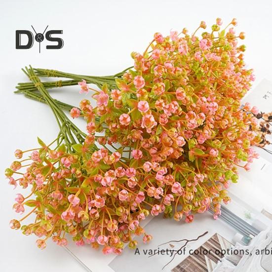 6ks Bright Color Umělá Gypsophila Snadná údržba Praktická simulace Gypsophila Rozvržení květinové scény