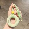 Fun Grip Ring Decompression Key Chain Pendant Couple Bag Car Creative Fitness Gift